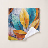 Canopée céleste | Conception Sun & Sky Leaf (Gant de toilette)