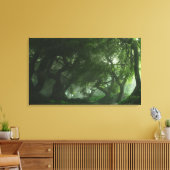 Canopy Creek (zomer) omwikkeld canvas Afdruk (Insitu (Woonkamer))