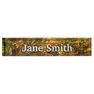 Canopy of Fall Leaves II Yellow Autumn Photography Naambordje