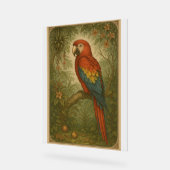 Canopy Sentinel - De scharlaken ara Acryl Bord (Hoek)