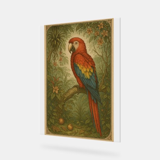 Canopy Sentinel - Le Scarlet Macaw (Angle)