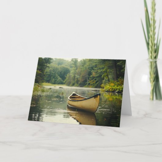 Canot dans une rivière (Devant)