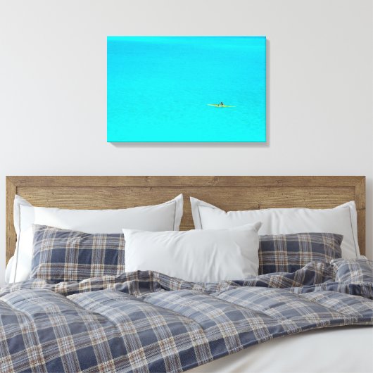 Canot Outrigger en toile Bora Bora imprimer (Insitu(Chambre))