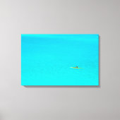 Canot Outrigger en toile Bora Bora imprimer (Recto)