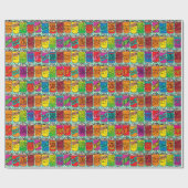 Cans Pop Cute Soda Cadeaupapier (Vlak)