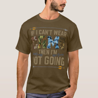 Cant Draag Camo die geen grappige boei jaagt op Ar T-shirt