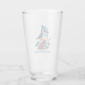Can't stay, Blue Jay Glas (Achterkant)