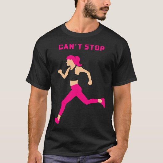 Cant Stop 1 T-shirt (Voorkant)