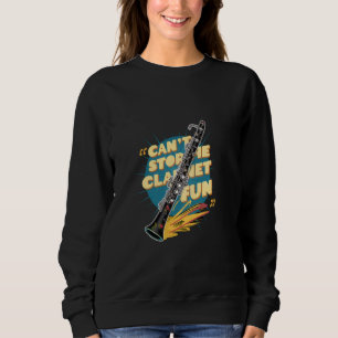 Can't Stop The Clarinet Fun Muzikant Trui