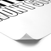 Can't Stop Won't Stop Motivational  Poster (Hoek)