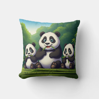 Can't Stop, Won't Stop: Panda's op Bamb Kussen