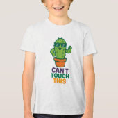 Cant Touch Dit Cactus Shirt Grappig Prickly T-shir (Voorkant)