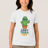 Cant Touch Dit Cactus Shirt Grappig Prickly T-shir (Voorkant)