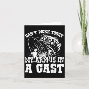 Cant werk vandaag mijn armen in een cast grappig s kaart