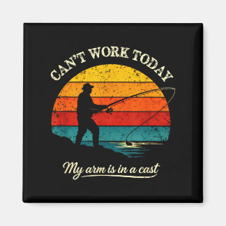 Cant work arm is in a cast funny fishing magneet