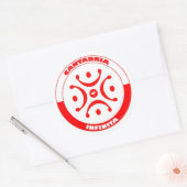 Cantabria Infinita 2012 Ronde Sticker (Envelop)