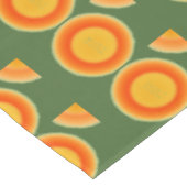 Cantalope Cantaloupe Fruit Nappe 100% Coton (Angle)