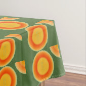 Cantalope Cantaloupe Fruit Nappe 100% Coton (In Situ)