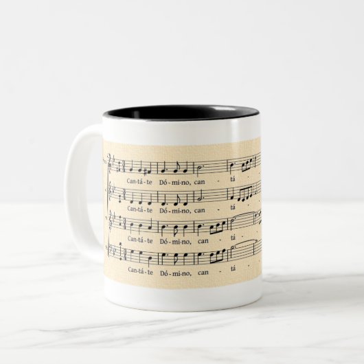 Cantate Domino Mug (Devant gauche)