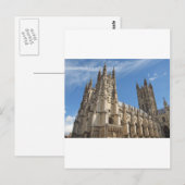 Canterbury Cathedral Kent England Briefkaart (Voorkant / Achterkant)