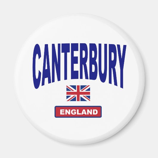 Canterbury Engeland Magneet (Voorkant)