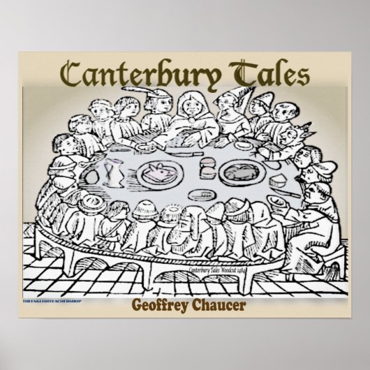 Canterbury Tales Poster (Voorkant)