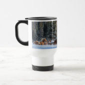 Cantering, Running Horses in Winter Snow Photo Reisbeker (Links)