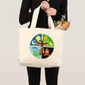 Canticle of Creation Cotton Tote (Voorkant (product))