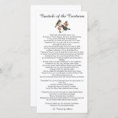 Canticle of the Creatures by St. Francis Flat Kaar (Voorkant / Achterkant)