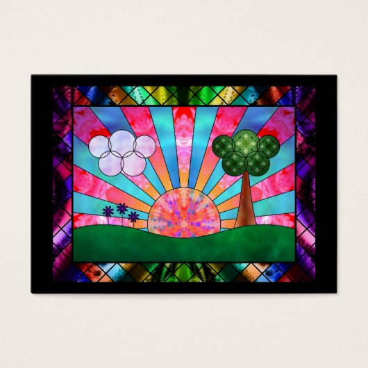 Canticle van de zon Bladwijzer Visitekaartjes (Voorkant)