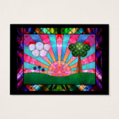 Canticle van de zon Bladwijzer Visitekaartjes (Achterkant)