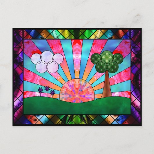 Canticle van de zon Briefkaart (Voorkant)