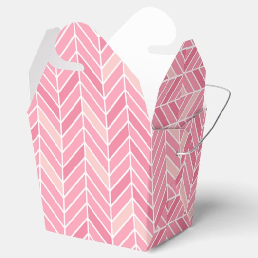 Cantilevered Chevron Favor Box | pioenroze Bedankdoosjes (Geopend)