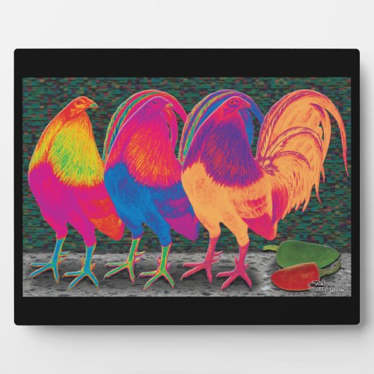 Cantina Roosters Fotoplaat (Voorkant)