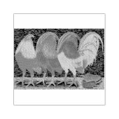 Cantina Roosters Rubberstempel (Afrduk)