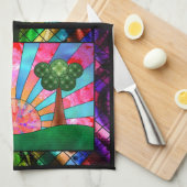 Cantique de la serviette de cuisine de Sun (Quart Plié)