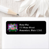 Cantique des Étiquettes de adresse du soleil (En situation)