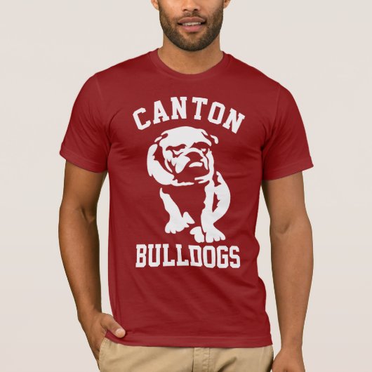 Canton Bulldogs T-shirt (Voorkant)