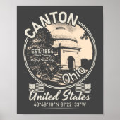 CANTON CITY - OHIO POSTER (Voorkant)