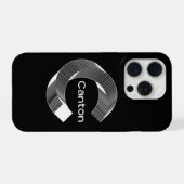 canton crypto iphone case hoesje (Achterkant horizontaal)