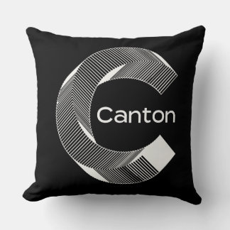 canton crypto pillow kussen