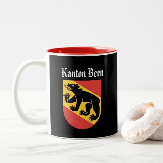 Canton de Berne, Suisse Mug (Avec donut)