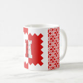 Canton de Cydllan Downs Populace Badge de café Mug (Devant droit)