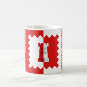 Canton de Cydllan Downs Populace Badge de café Mug (Centre)