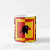 Canton de Falconcrée Populace Badge Café Mug (Centre)