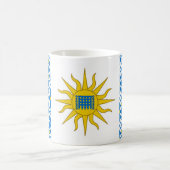 Canton de Summergate Populace Badge Café Mug (Centre)