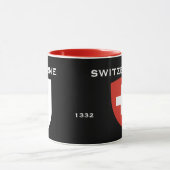Canton Lucerne Café Mug avec Crest (Centre)