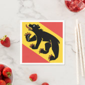 Canton of Bern flag Switzerland symbol Servet (Insitu)