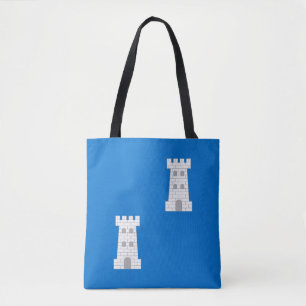 Canton of the Towers Populace Badge Canvas tas