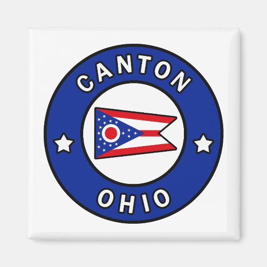 Canton Ohio Magneet (Voorkant)